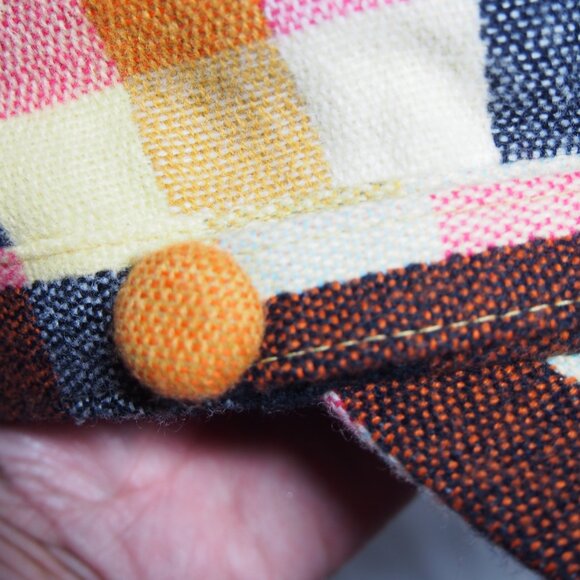 Manhattan Hat Co. Plaid Cadet Hat,Y2k - Picture 10 of 15